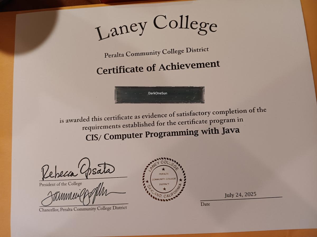 Click image for larger version

Name:	DarkOneSun_CertificateOfAchievement1.jpg
Views:	76
Size:	78.7 KB
ID:	22927